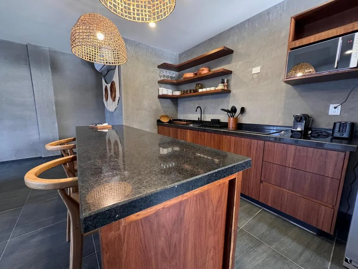 Luxury Apartment 2 Bed 2 Bath With Private Jacuzzi 图卢姆 墨西哥
