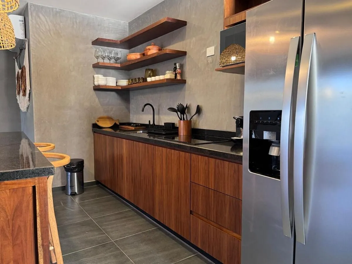 Luxury Apartment 2 Bed 2 Bath With Private Jacuzzi Tulum 0*,  México